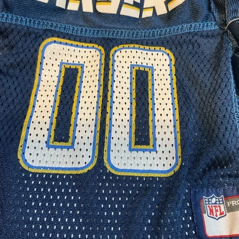 NFL Los Angeles Chargers Dog Jersey, Best Football Pet Jersey in Navy Blue